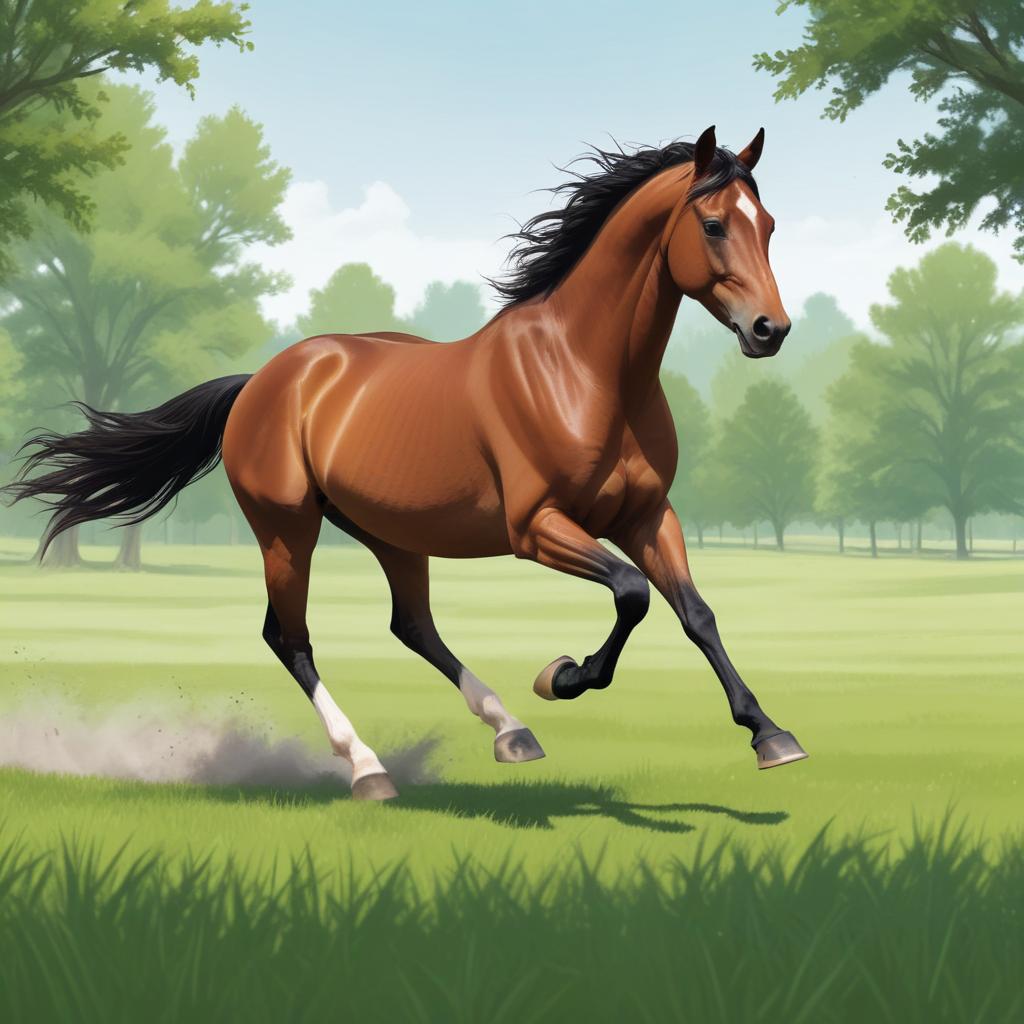 Trainingsschema voor paarden
