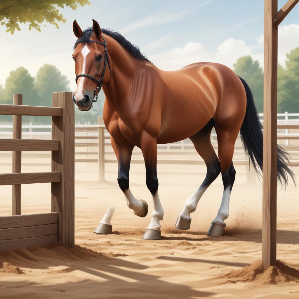 Blessures bij sportpaarden