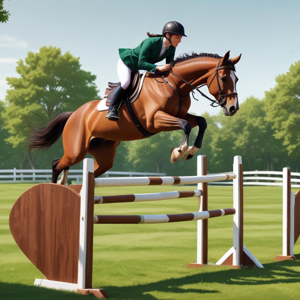 Springen te paard