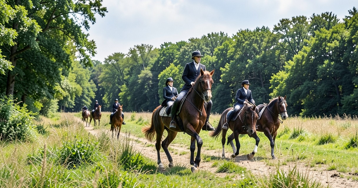 Buitenritten te paard
