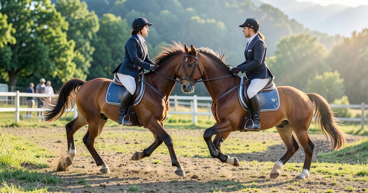 Communicatie tussen ruiter en paard