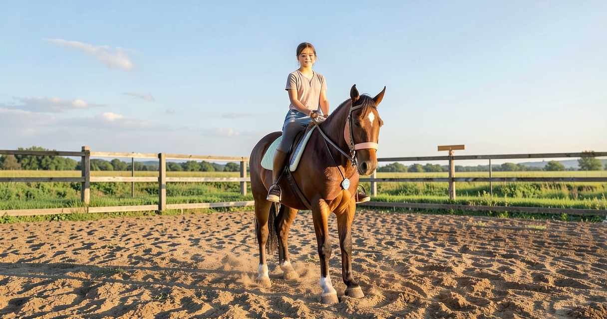 Paardrijden voor kinderen — Trainingsopbouw en lesvormen voor kinderen