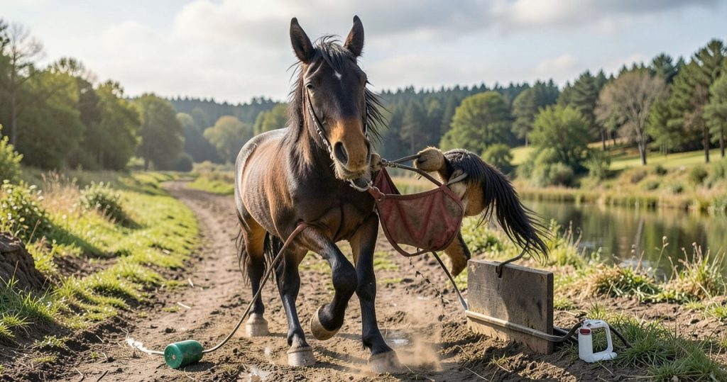 Weersinvloed op paardentraining